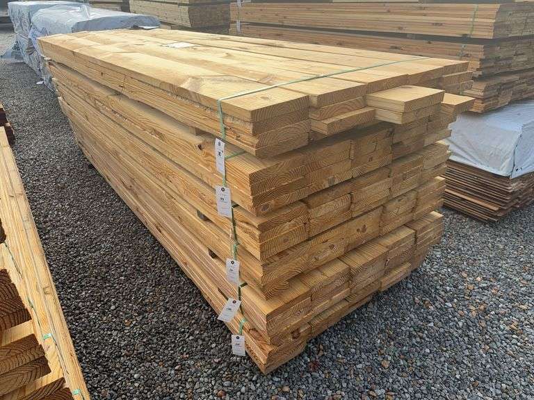 20 Pieces of Southern Yellow Pine Lumber - 2"x10"x12' image