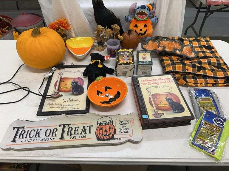Fall & Halloween Decorative Assortment image