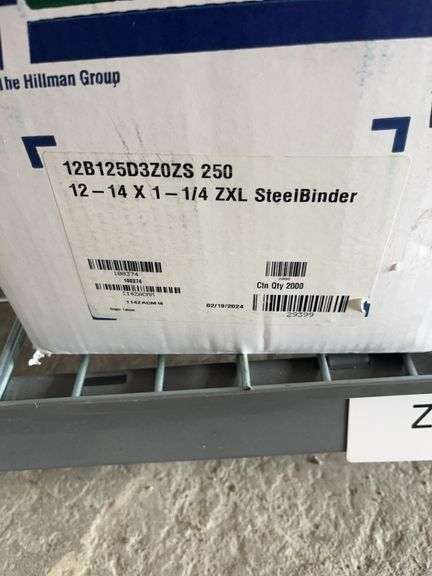 (1) Hillman 12-14 x 1-1/4 ZXL SteelBinder Screws image