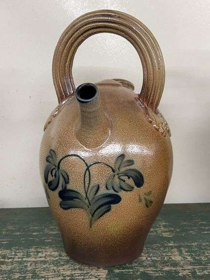 Rowe Pottery Works Stoneware Pitcher, Cambridge WI, 2004 image