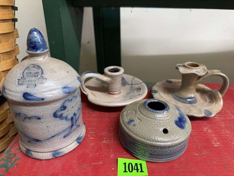 Four Rowe Pottery Items image