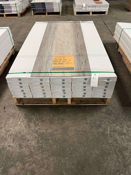 710 sq ft. Rigid Core Luxury Vinyl Plank Flooring, Grey Wood Grain, 5.0mm Thick image