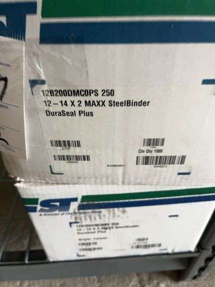 (2) 12-14 x 2 MAXX SteelBinder DuraSeal Plus Screws image