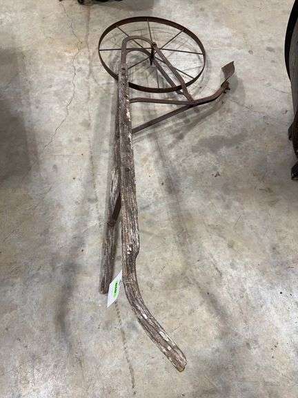 Wheel Hoe Garden Plow image