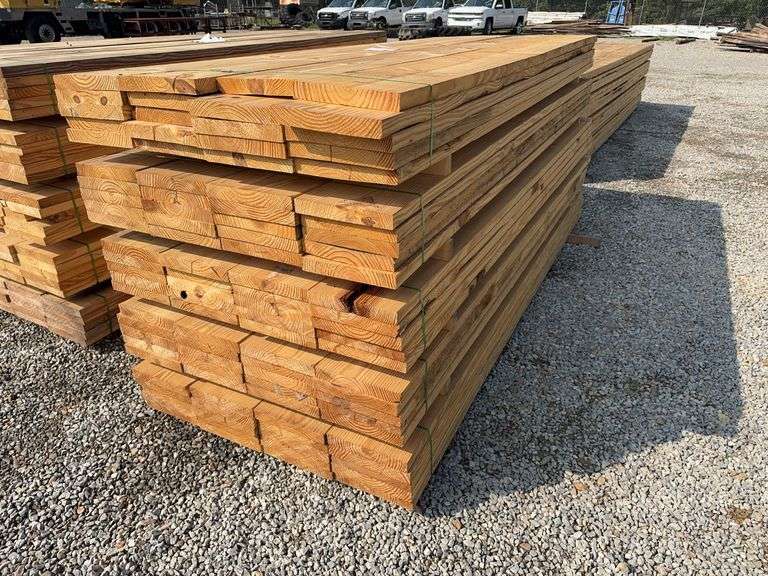 20 Pieces of Southern Yellow Pine Lumber - 2"x12"x10' image