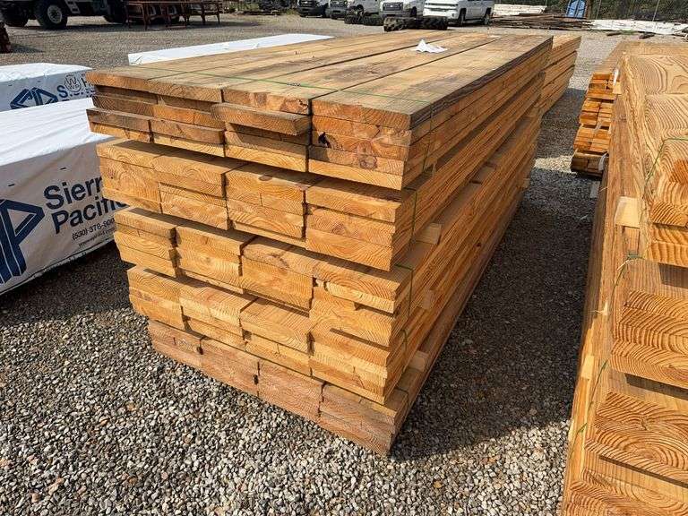 20 Pieces of Southern Yellow Pine Lumber - 2"x12"x10' image