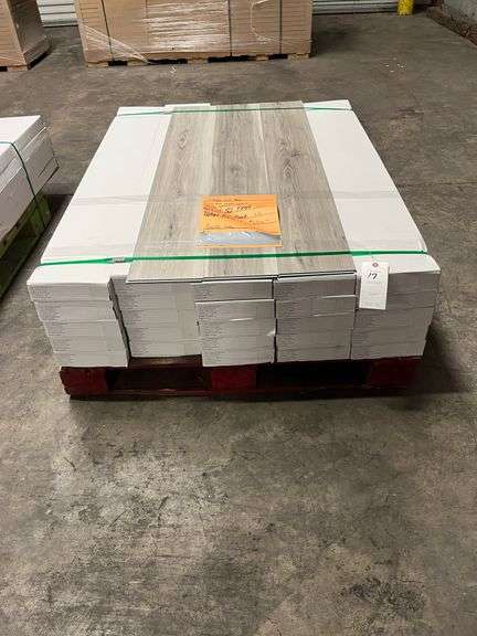 475 sq ft Banff Grey Luxury Vinyl Plank Flooring image