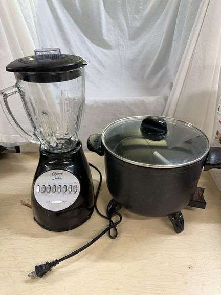Oster Blender and Electric Skillet Pot image