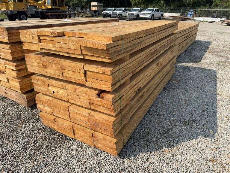 20 Pieces of Southern Yellow Pine Lumber - 2"x12"x10' image