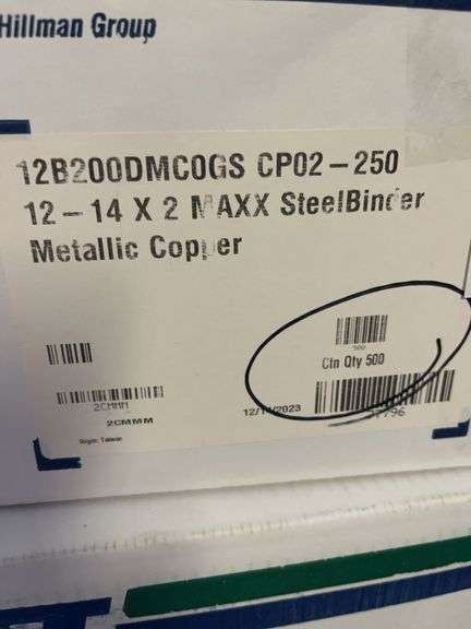 2 Boxes Hillman Group SteelBinder Screws image