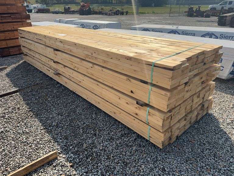 40 Pieces of Southern Yellow Pine Lumber - 2" x 6" x 16' image
