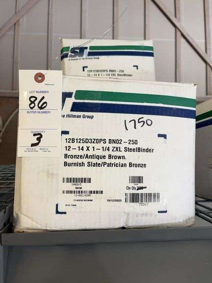 3 Boxes SteelBinder Screws - 12-14 x 1-1/4 ZXL image