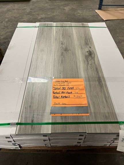 475 Sq. Ft. of Banff Grey Luxury Vinyl Plank Flooring image