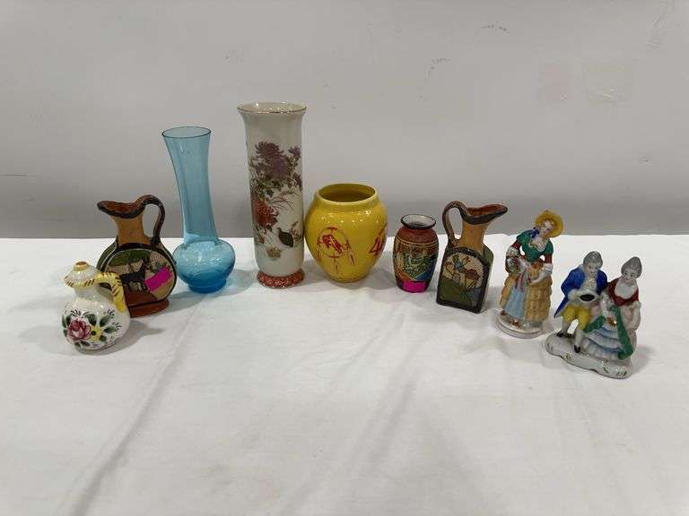Mixed Lot of Decorative Vases and Figurines image