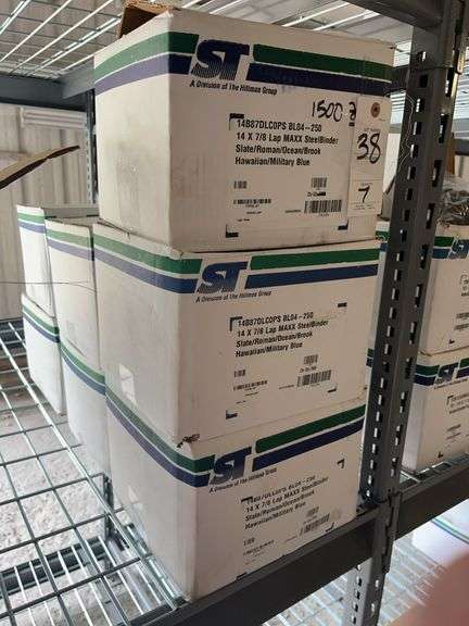 7 Boxes of Hillman Group 14 X 7/8 Lap MAXX SteelBinder Screws image