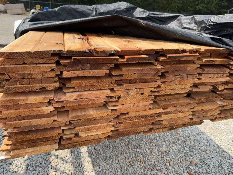 Incense Red Cedar Chanell Siding image