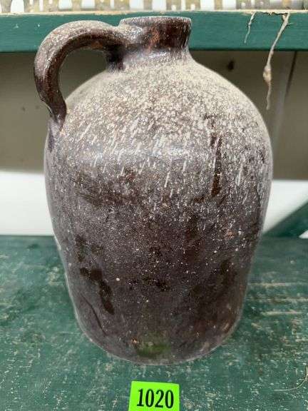 Stoneware Jug with Handle image