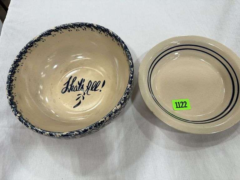 Two Decorative Ceramic Bowls image