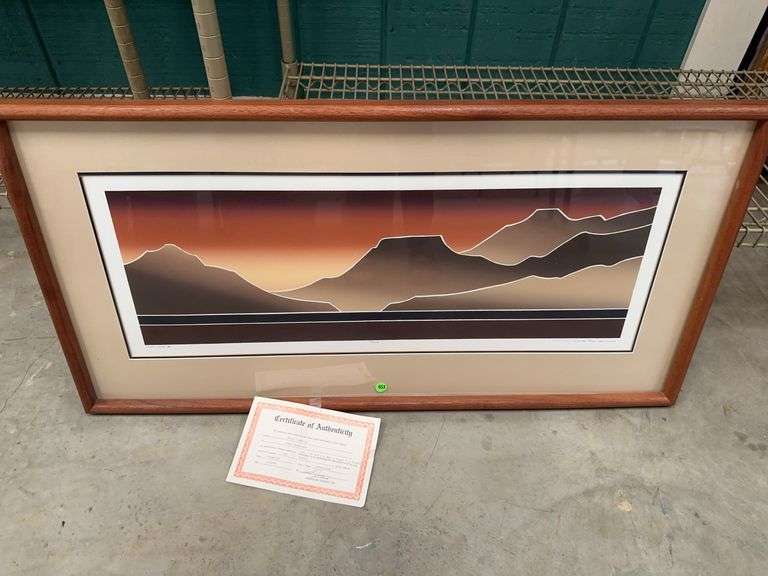 John Martineau "Point Loma II" Limited Edition Framed Graphic Print image