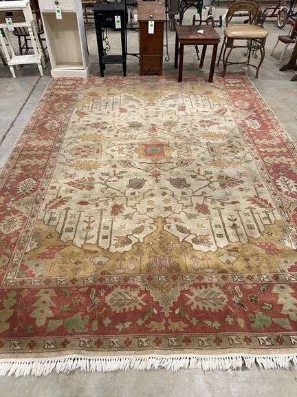 Large Area Rug with Intricate Design image