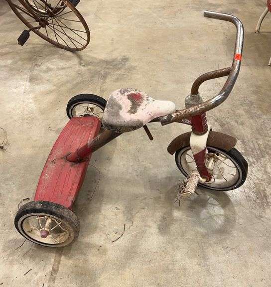 Red Metal Tricycle image