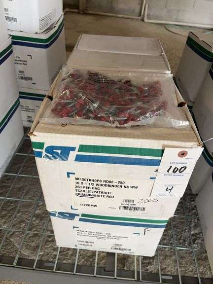 4 Boxes RD02-250 Woodbinder Screws - 10 x 1 1/2 image