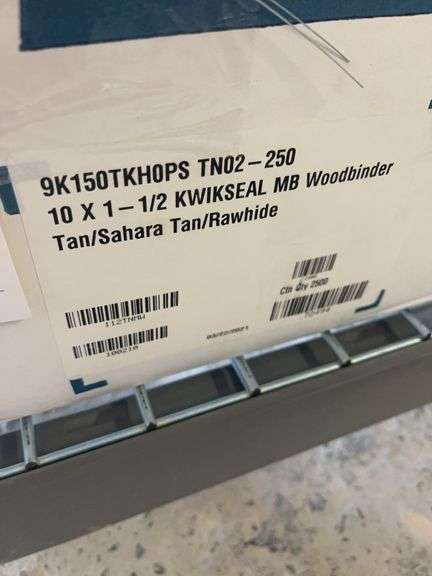 3 Boxes 10 X 1-1/2 KWIKSEAL MB Woodbinder Screws image
