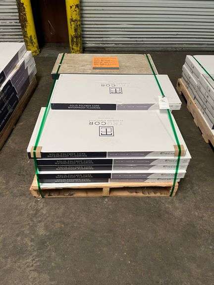 362 Sq. Ft. of TRUCOR Rust Metallic Luxury Vinyl Tile Flooring image