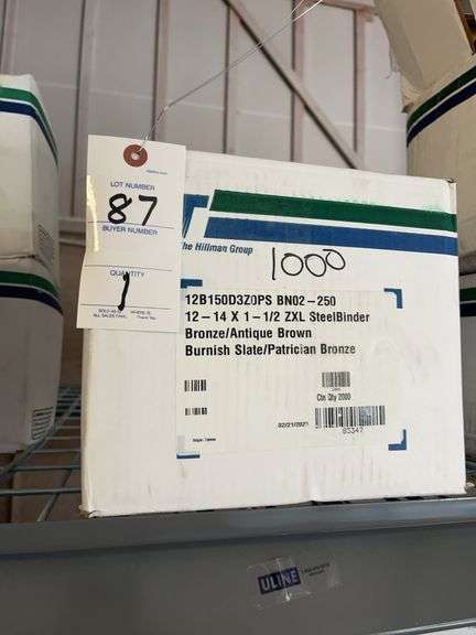 1 1/2 Box 12-14 X 1-1/2 ZXL SteelBinder Screws image