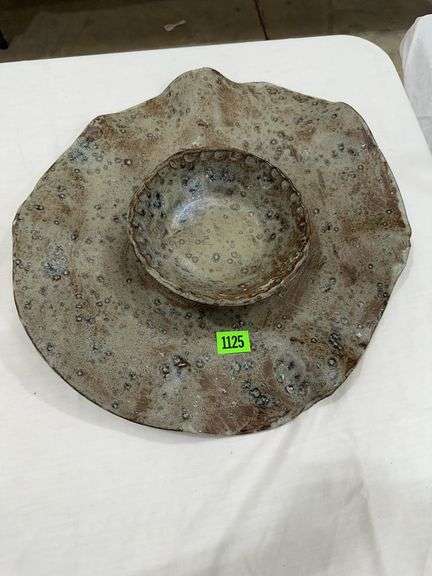 Kudzu Pottery Bowl and Plate Set image