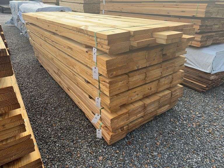 20 Pieces of Southern Yellow Pine Lumber - 2"x10"x12' image