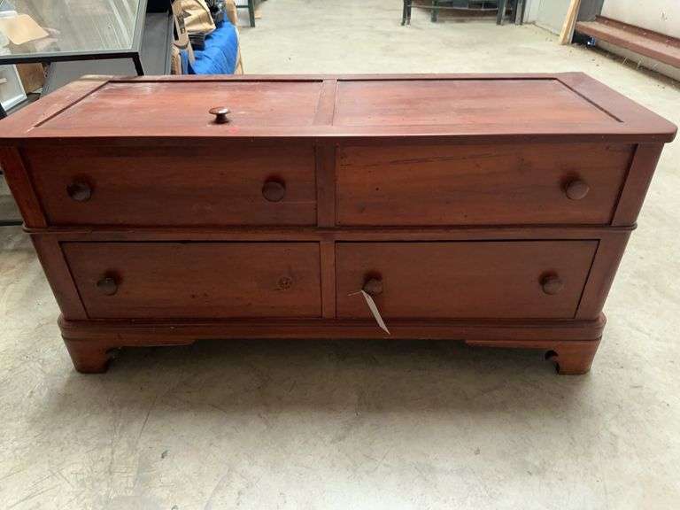Wood Chest of Drawers image