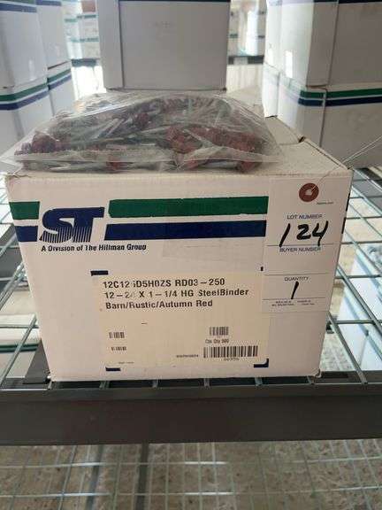 1 Box SteelBinder Screws - 12-24 x 1-1/4 HG image