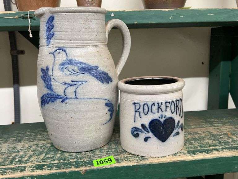 Two Stoneware Vessels image