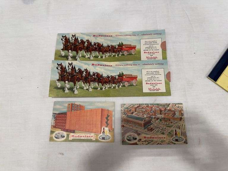 Budweiser Advertising Cards image