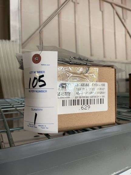 1 Box SEALTITE SSD43SSBS GY04-100 S/S Rivets image
