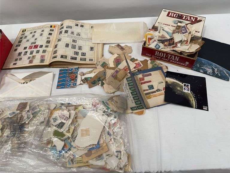 Large Stamp Collection image