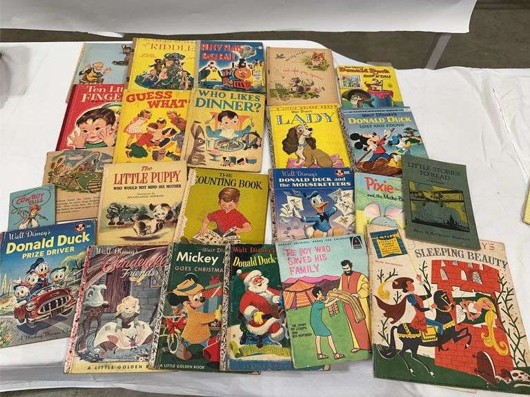 Vintage Children's Books Lot image