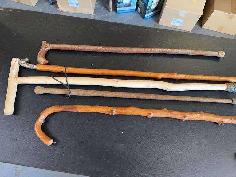 Collection of Walking Sticks and Canes image