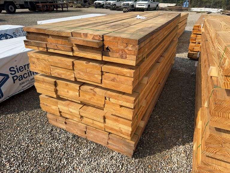 20 Pieces of Southern Yellow Pine Lumber - 2"x12"x10' image