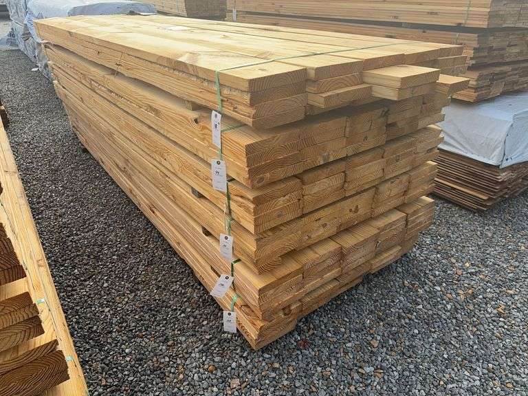 20 Pieces of Southern Yellow Pine Lumber - 2"x10"x12' image