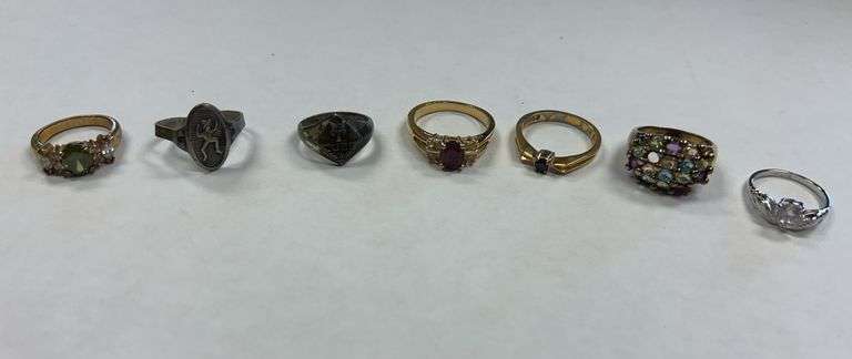 Assorted Lot of Rings image