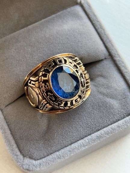 1988 Man's Eupora Class Rings 10K yellow gld 14.3 grams image