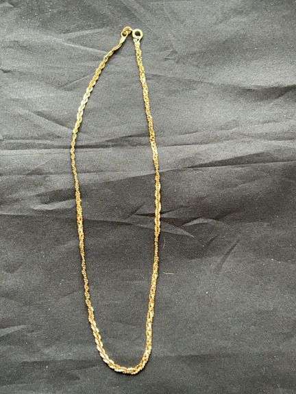 18kt Necklace, 6 grams image