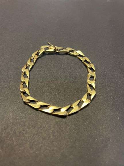 Man's 14 K Link Bracelet 13.5 grams image