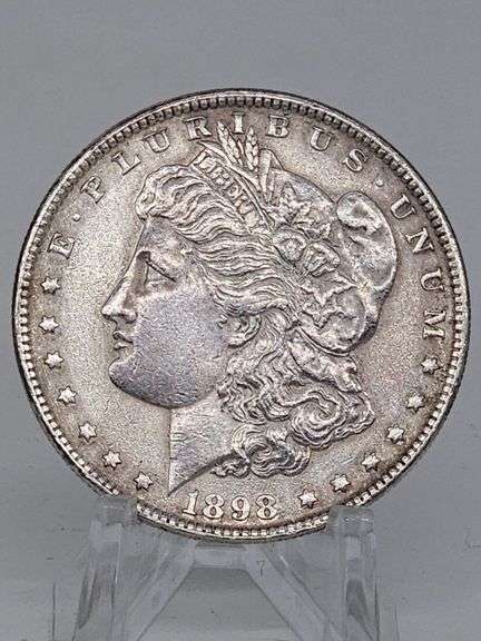 United States Silver 1898 Morgan Silver Dollar