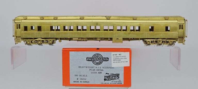 Precision Scale Company Heavyweight 8-3-2 Sleeper Brass image