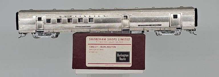 CBQ 27 Burlington Baggage Mail Shoreham Shops image