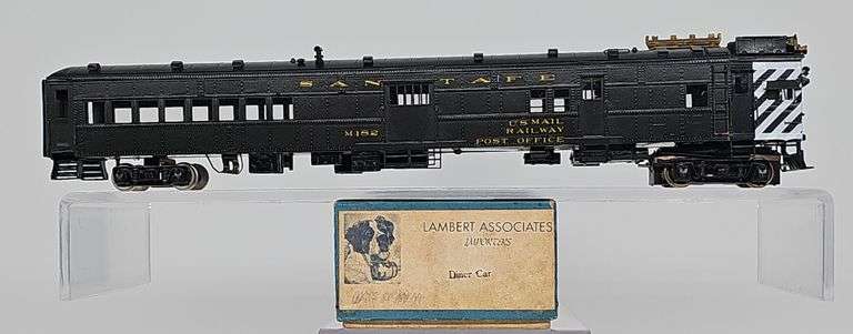 HO Scale Santa Fe Railway Post Office Car image