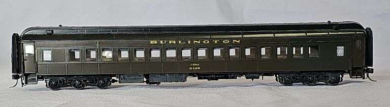 AURORA SHOPS LTD. HO BRASS 70' COACH WITH MECHANICAL AIR CONDITIONING image